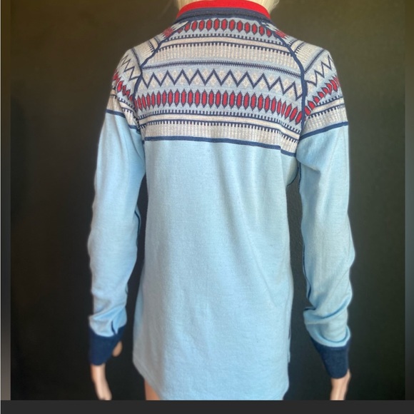 Kari Traa Wool snow ski base layer half zip XL - Picture 8 of 9